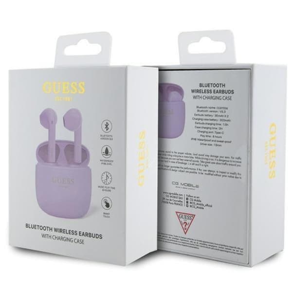 Guess TWS EST Logo Bluetooth In-Ear Hörlurar+Dockingsstation