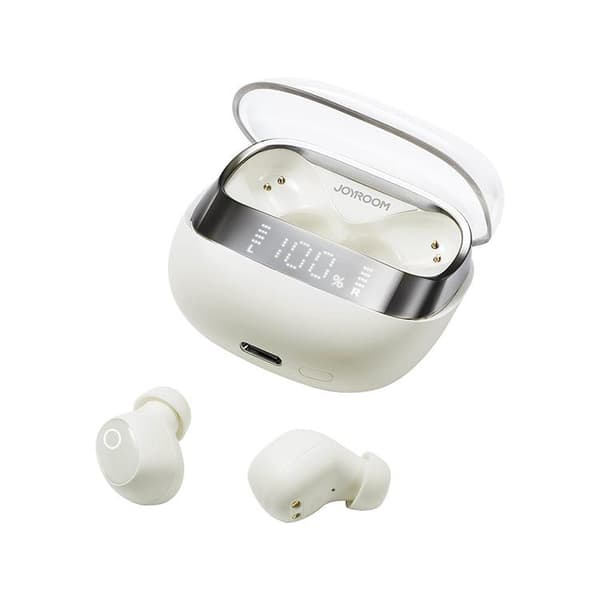 Joyroom Trådlösa In-Ear Hörlurar (JR-TS3) - Vit