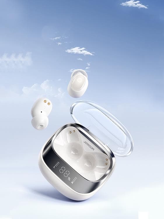 Joyroom Trådlösa In-Ear Hörlurar (JR-TS3) - Vit