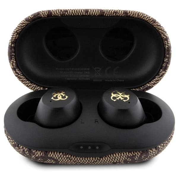 Guess TWS In-ear Hörlurar Bluetooth Metall - Brun
