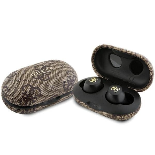 Guess TWS In-ear Hörlurar Bluetooth Metall - Brun
