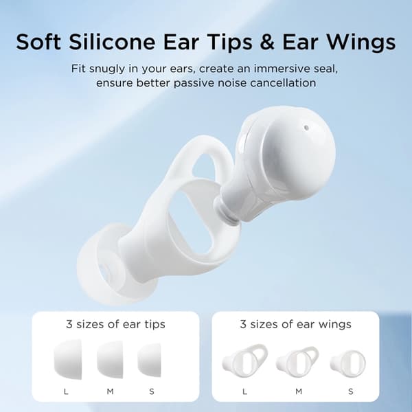 Joyroom TWS Trådlösa Hörlurar Cozydots Series Bluetooth 5.3 - Vit