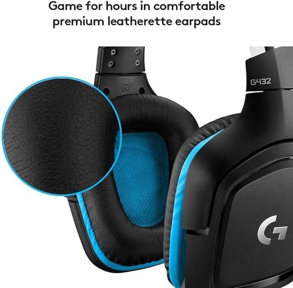 Logitech G432 Surround Sound Gaming Headset 7.1