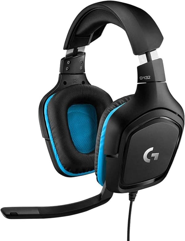Logitech G432 Surround Sound Gaming Headset 7.1