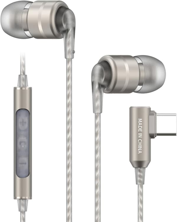 SoundMAGIC E80D - In Ear Isolating USB-C Earphones with Integrated DAC