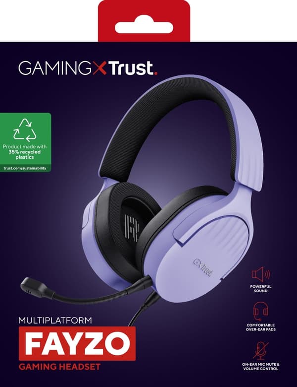 Trust GXT 489P Fayzo - Gaming headset - Par