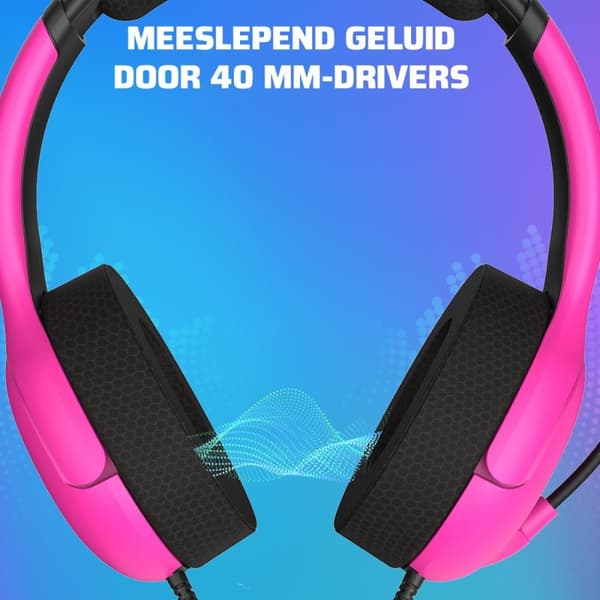 PDP Airlite - Stereo gaming headset - Nebula Pink - PS5/PS4