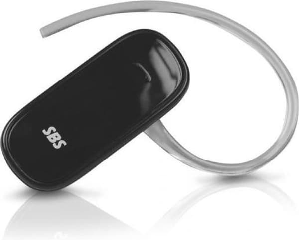 SBS TE0CBH80K ørekrog Monaural Wireless Sort mobil høretelefoner