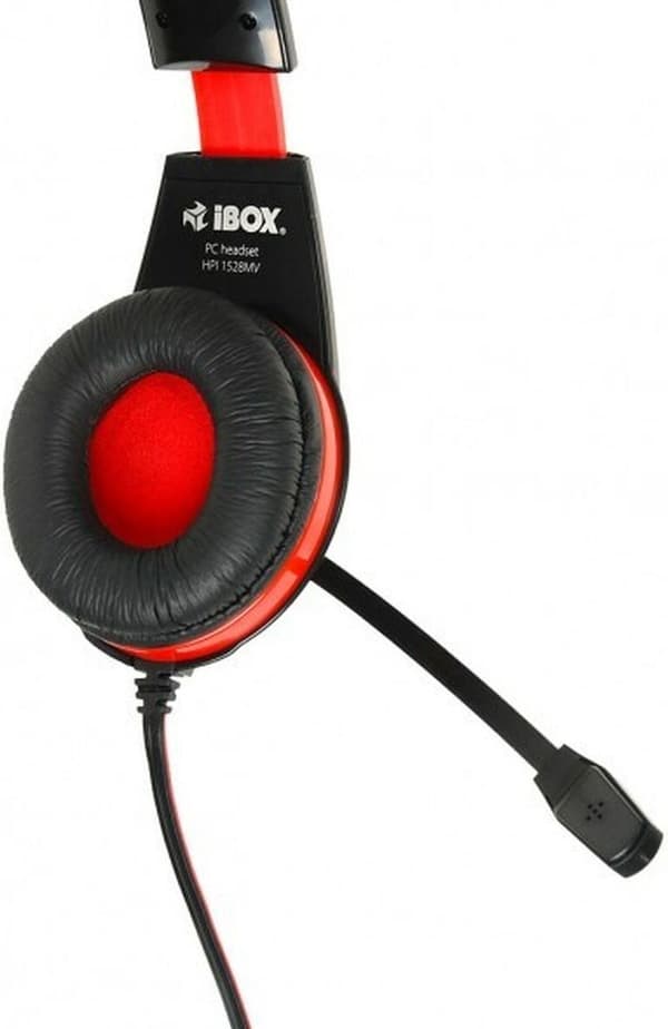 Hörlurar med mikrofon I-Box HPI 1528 MV svart