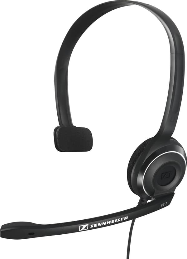 Sennheiser PC 7 - On-ear hörlurar - Svart