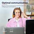 Miniatyrbillede 5 af 11: Trust Ayda - USB headset med mikrofon til PC - Letvægts - Sort