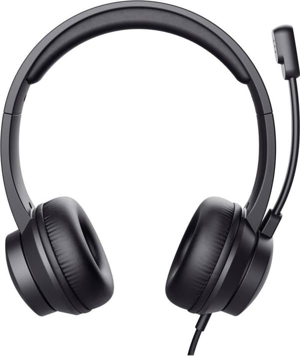 Trust Ayda - USB headset med mikrofon til PC - Letvægts - Sort