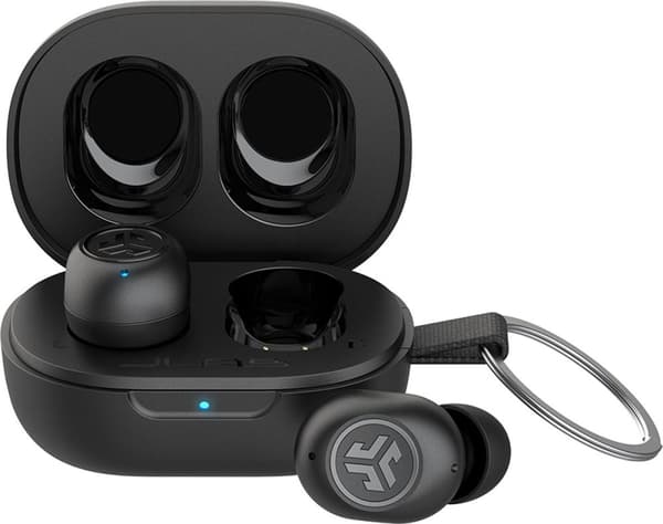 JLab JBuds Mini. Produkttyp: hörlurar Överföringsteknik: True Wireless Stereo (TWS), Blå