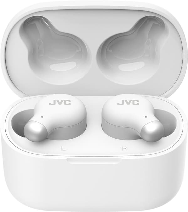 JVC HA-A25T Memory Foam Støjreducerende Hovedtelefoner - Hvid