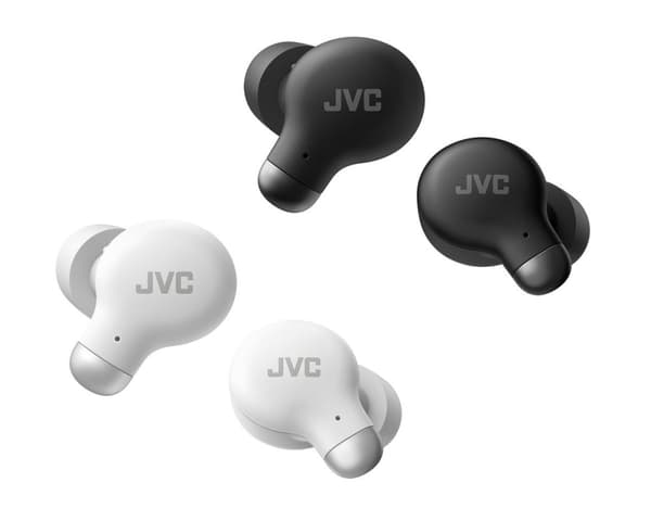 JVC HA-A25T Memory Foam Støjreducerende Hovedtelefoner - Hvid