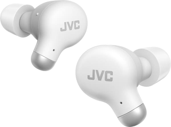 JVC HA-A25T Memory Foam brusreducerande hörlurar - Vit