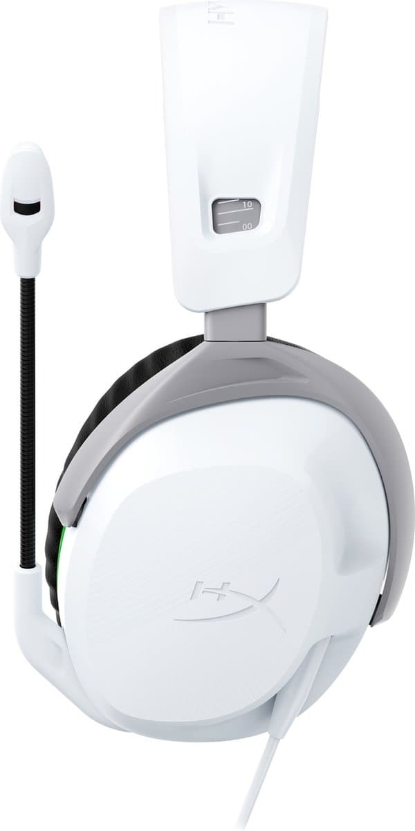 HyperX CloudX Stinger II - Spelheadset - Kabelanslutet - Vit - Xbox Series X|S/Xbox One