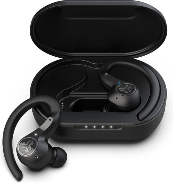 JLab Epic Air Sport Hörlurar Trådlös Öronkrok - In-Ear Bluetooth Svart (IEUEBEAIRSPTNCRBLK82
