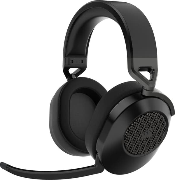 Corsair HS65 trådlöst spelheadset - 7.1 surroundljud - kolsvart - PS4/PS5 och PC