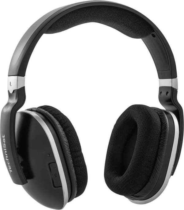 TechniSat Stereoman 2 DAB+ - 2,4Ghz trådlösa hörlurar - svarta