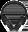 Miniatyrbillede 1 af 3: NZXT Kablede lukkede hovedtelefoner 40 mm hvide V2 AP-WCB40-W2 (AP-WCB40-W2)