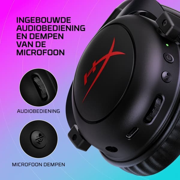 HyperX Cloud II Core - Trådløst Gaming Headset - Sort