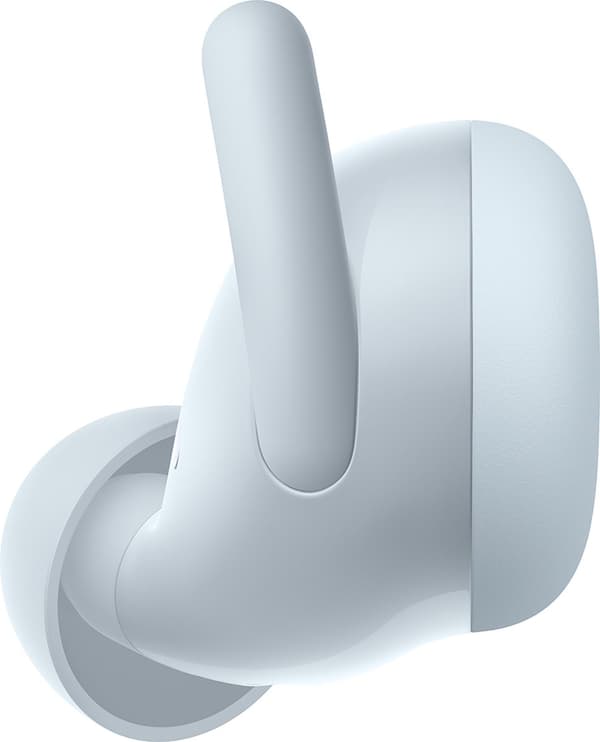 Google Bluetooth blå høretelefoner