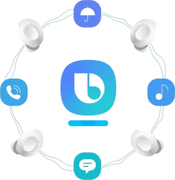 Samsung Galaxy Buds FE - Vit