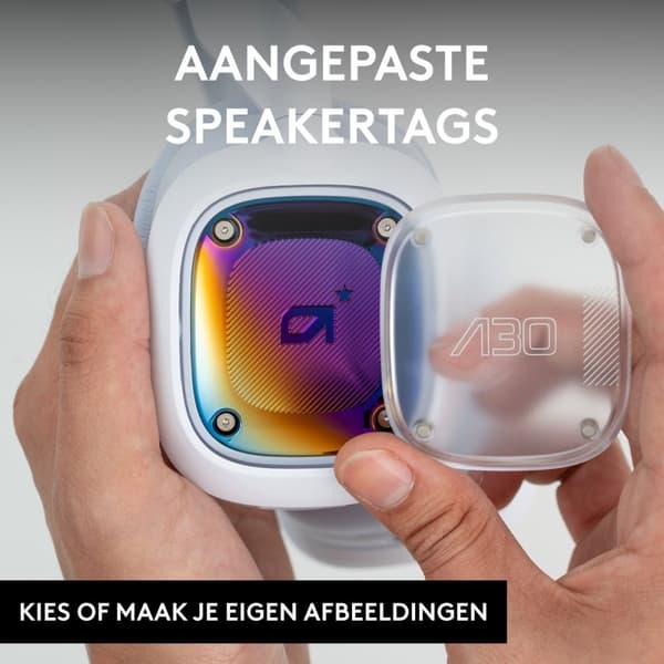Logitech G Astro A30 - Trådlöst spelheadset - Bluetooth - Levereras till PlayStation - Vit