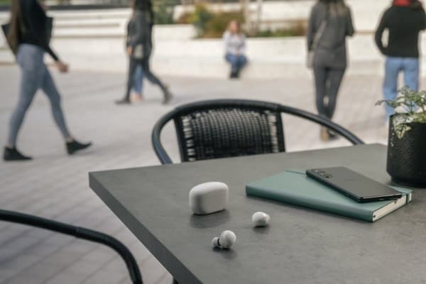 Sony WF-1000XM5 - Verkligen trådlösa brusreducerande hörlurar - Silver