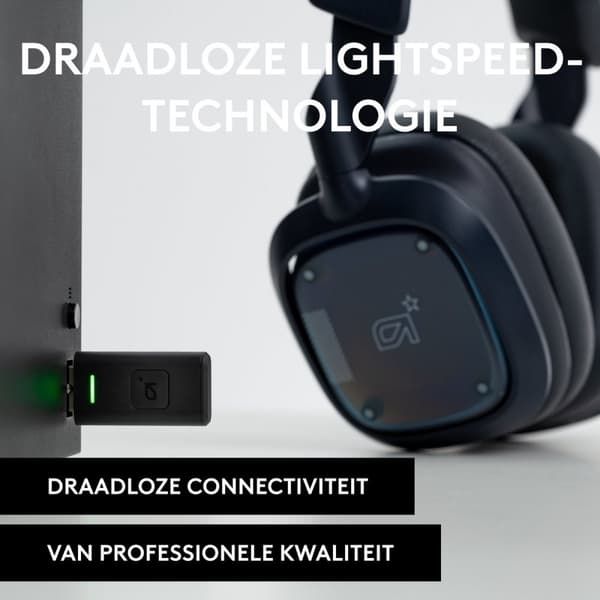 Logitech G Astro A30 - Trådlöst spelheadset - Bluetooth - Levereras till PlayStation - Marineblau