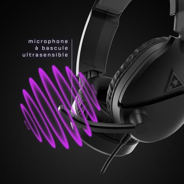 Multi-plattform gaming headset - TURTLE BEACH - Recon 70 PC - Svart