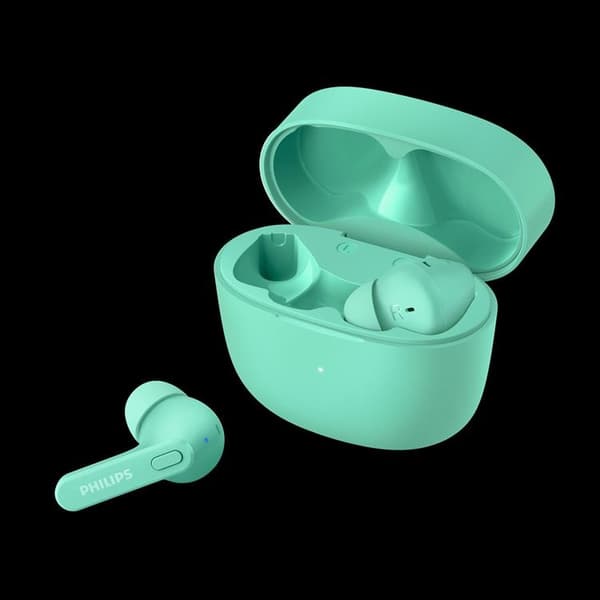 PHILIPS True Wireless In-Ear-Hörlurar, IPX4-Klass - Grön