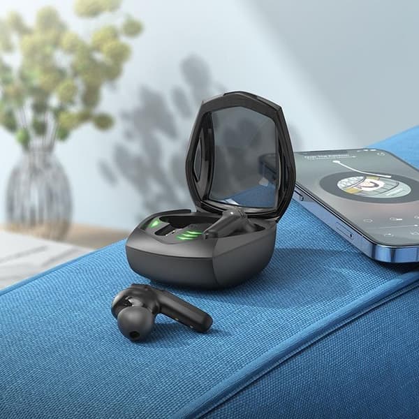 Hoco Hörlurar Bluetooth TWS EW28 Magic Gaming - Svart