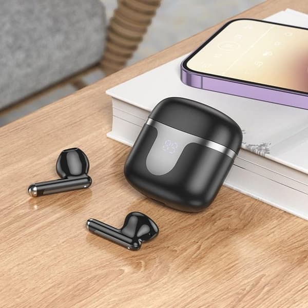Hoco Trådlösa Hörlurar Bluetooth TWS EQ7 - Svart