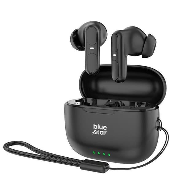 Blue Star Trådlösa In-Ear Hörlurar TWS BK31 - Svart