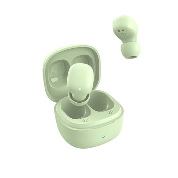 Blue Star Trådlösa In-Ear Hörlurar TWS Mini A19 - Grön