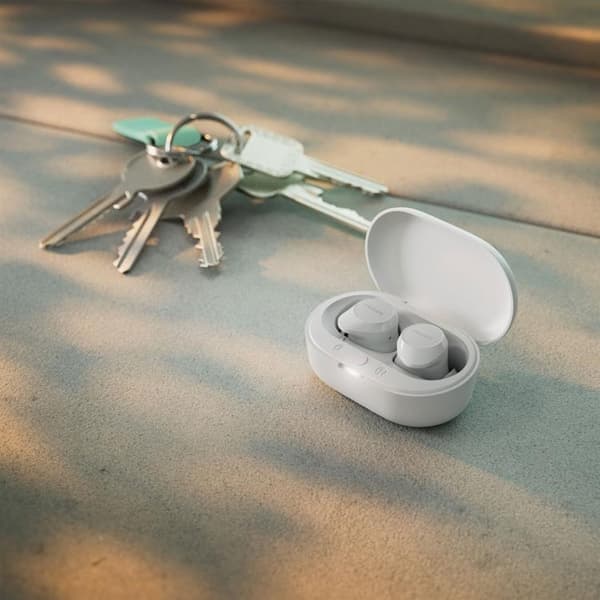 PHILIPS True Wireless Hörlurar 6+18 tim Speltid - Vit