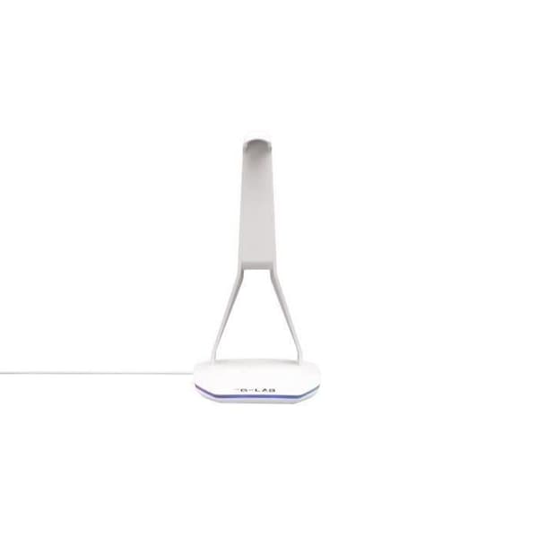 Headset/headsetställ - THE G-LAB - K-STAND HYDROGEN - 2 USB-portar - Vit