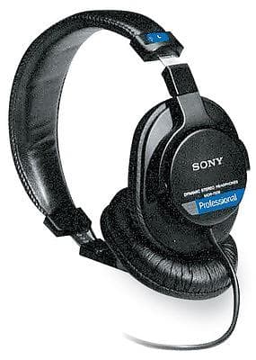 Original Sony MDR-7506 Over-ear - Svart