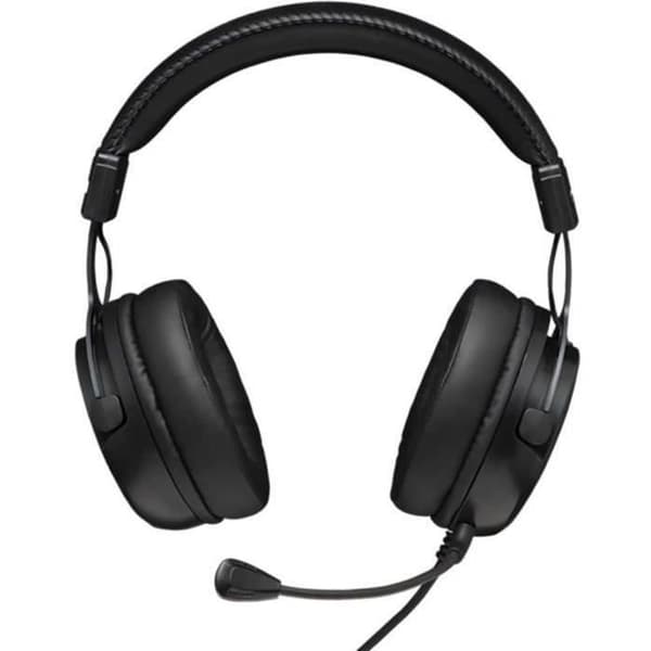 Spelheadset med kabel - THE G-LAB - KORP TITANIUM - Mikrofon - PC/PS4/Xbox One - Svart