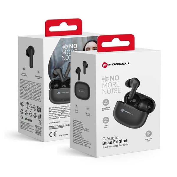 FORCELL TWS Bluetooth Trådlösa Hörlurar F-AUDIO Bass Engine