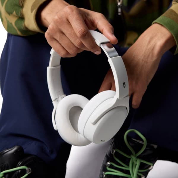 Skullcandy Crusher ANC 2 støjreducerende hovedtelefoner, hvid