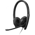 Miniatyrbild 4 av 6: Lenovo Wired ANC Headset Gen 2 -hörlurar med mikrofon, svart