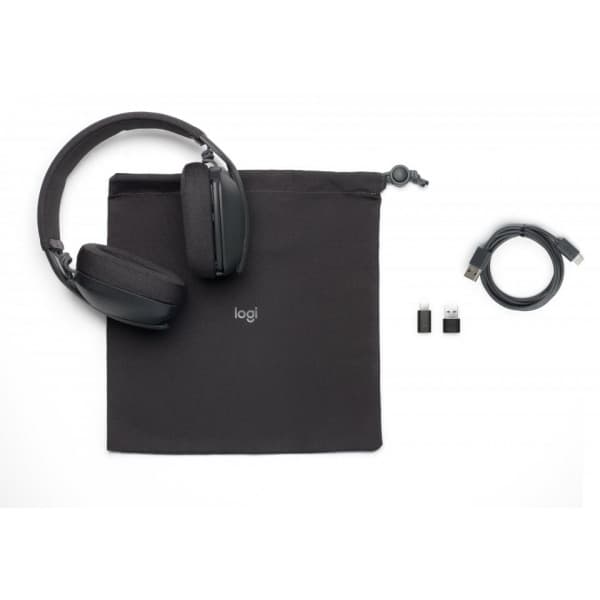 Logitech Zone Vibe Wireless -langattomat kuulokkeet, grafiitti