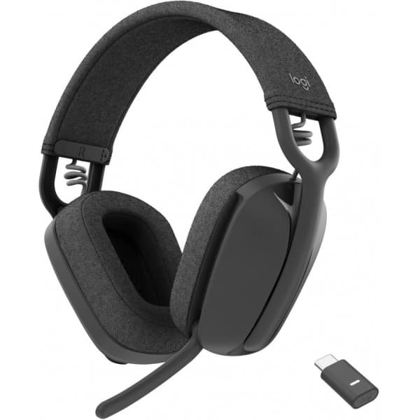 Logitech Zone Vibe Wireless -langattomat kuulokkeet, grafiitti