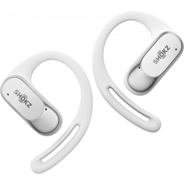 Shokz OpenFit Air trådløse høretelefoner, hvid