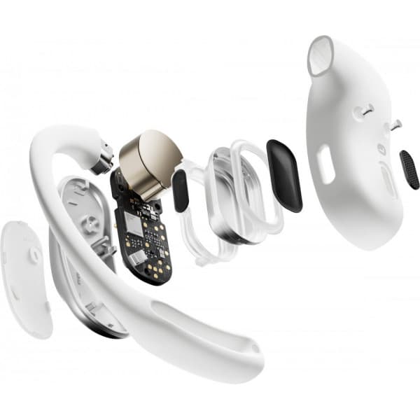 Shokz OpenFit Air trådløse høretelefoner, hvid