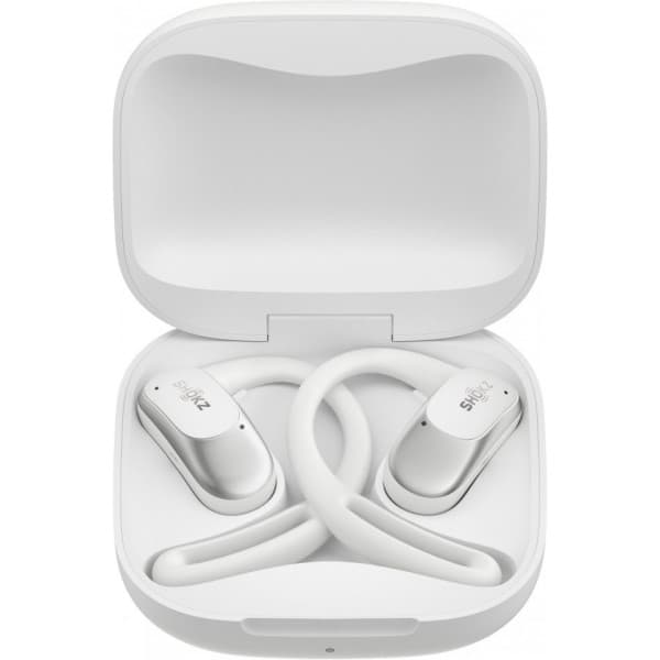 Shokz OpenFit Air trådløse høretelefoner, hvid