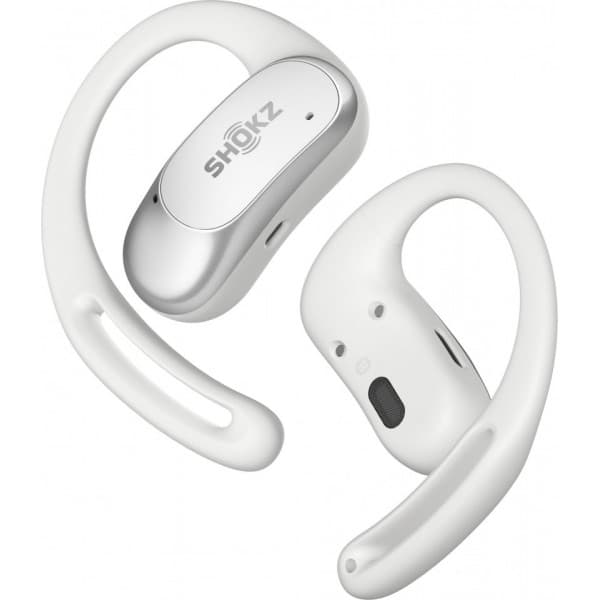 Shokz OpenFit Air trådløse høretelefoner, hvid